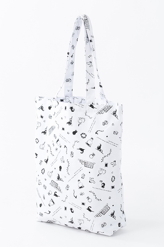 「F-Style "SHIRO×KURO" トートバッグ」白