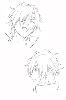 燭台切光忠（CV：佐藤拓也）設定画 - 「刀剣乱舞-花丸-」2話に