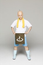 Kimeru演じるチビ太。