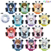 全12種の「きゃらみゅ（第2弾 ver）スタンディングアクリルキーホルダー」。