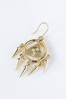 千年リングモデルのピアス。