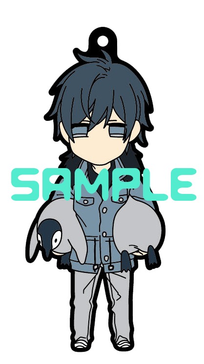 アニメイトの限定セットに付属するラバーストラップ。
