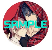 とらのあなの限定セットに付属する缶バッジ。