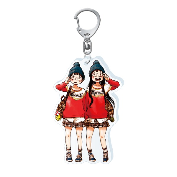 アクリルキーホルダーの1種。