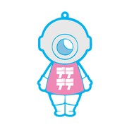 侵略者ラバーストラップの1種。