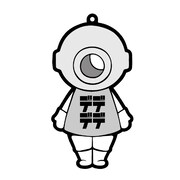 侵略者ラバーストラップの1種。