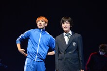 左から尾形大悟演じる森長祐介、中村嘉惟人演じる風祭将。