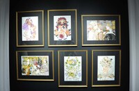 「安野モヨコの世界」コーナーの様子。