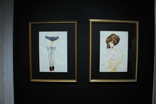 「安野モヨコの世界」コーナーの様子。