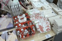 物販コーナーの様子。