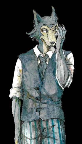 週刊少年チャンピオン41号よりスタートする、板垣巴留「BEASTARS」イメージカット。