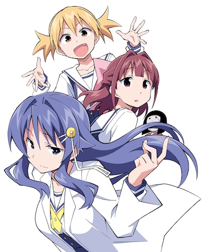 週刊少年チャンピオン44号よりスタートする、安部真弘「あつまれ！ふしぎ研究部」イメージカット。