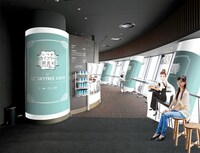 カフェ内のイメージ。