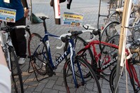 ドラマ「弱虫ペダル」で使用された自転車。