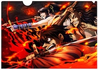 先行上映会とライブビューイング会場で配布されるクリアファイル。