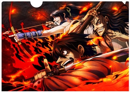 先行上映会とライブビューイング会場で配布されるクリアファイル。