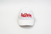 「うる星やつら グリッチ刺繍キャップ（ロゴ）」
