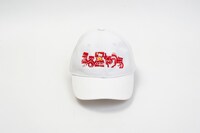 「うる星やつら グリッチ刺繍キャップ（ロゴ）」