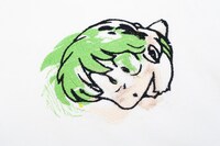 「うる星やつら グリッチ刺繍Tシャツ（テン）」