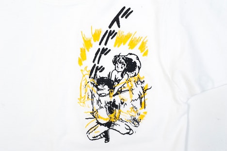 「うる星やつら グリッチ刺繍Tシャツ（電撃）」