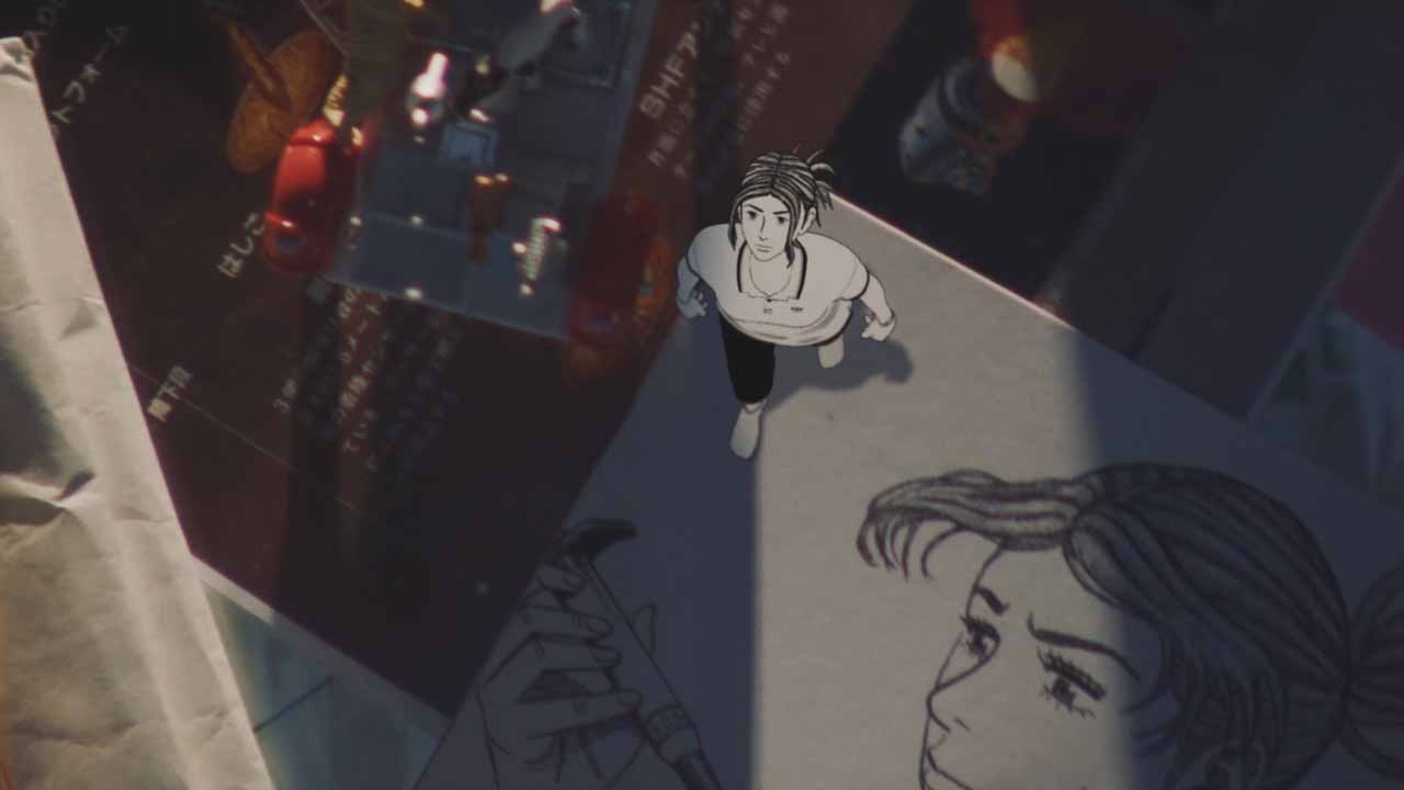 「あと一歩」のミュージックビデオより。