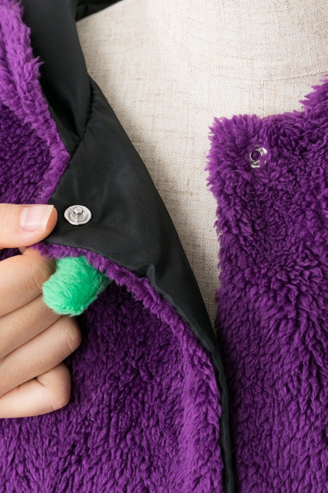 「イチゲルゲのもふもふケープ」