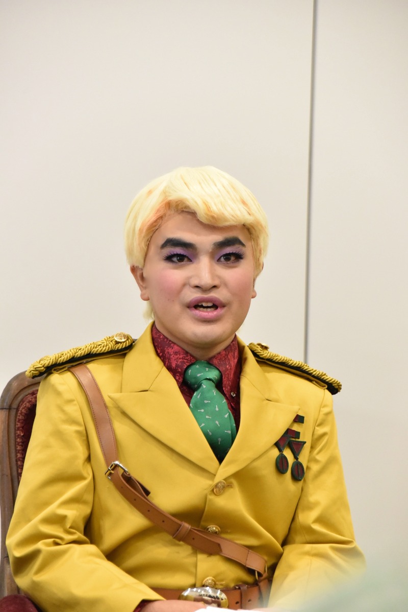 パタリロに扮する加藤諒。
