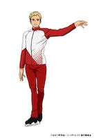 スイスのクリストフ・ジャコメッティ（CV：安元洋貴）。25歳。勇利がジュニア時代からともに戦ってきた選手で、勇利は一度も勝ったことがない相手。ヴィクトルともライバル的な関係で、ヴィクトル派とクリストフ派で人気を二分するほど、男の色気がだだ漏れているいい男。ヴィクトルのいないシーズンに、モチベーションが上がらずにいたが……。