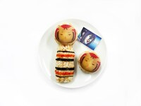 「二階堂大谷のこけしおにぎり」