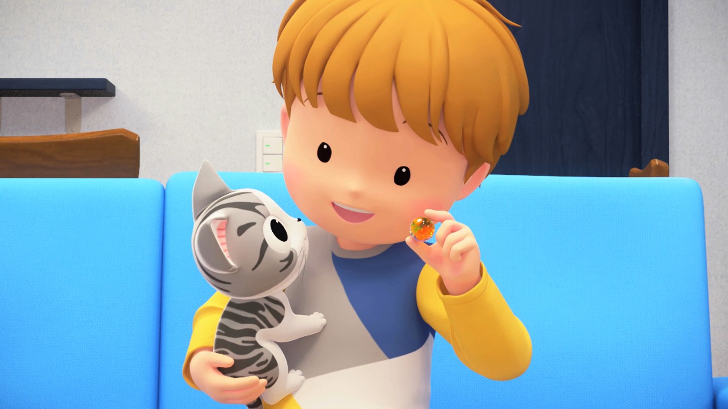 「こねこのチー ポンポンらー大冒険」より。(c)こなみかなた・講談社／こねこのチー製作委員会