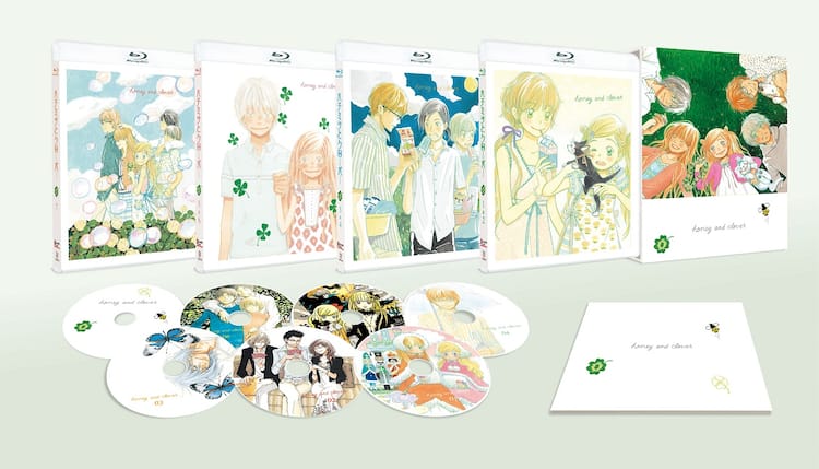 ハチミツとクローバー」が初BD化で高画質に！羽海野チカによるBOX付き 