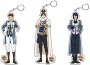 アクリルキーホルダー（全3種／各1080円）※宍戸亮…9/29発売、跡部景吾…10/4発売、忍足侑士…10/15発売。