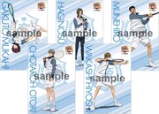 限定グッズ。クリアポストカード（全9種／1枚378円）※ブラインドパッケージ仕様