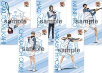 限定グッズ。クリアポストカード（全9種／1枚378円）※ブラインドパッケージ仕様