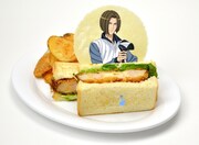 滝 萩之介の｢やるねー。｣エビカツサンド（740円）