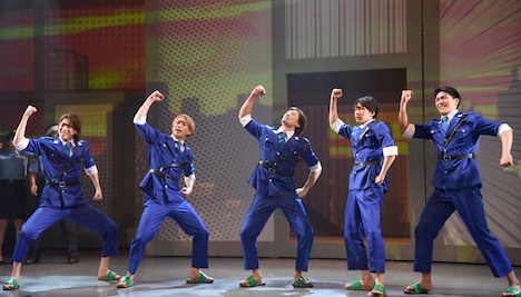 「連載40周年特別企画 『舞台版 こちら葛飾区亀有公園前派出所』」ゲネプロの様子。