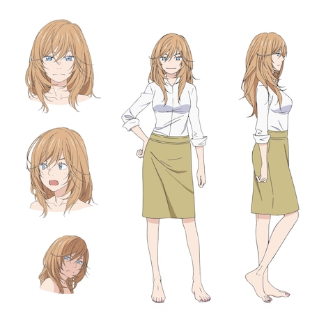 幸田香子（CV：井上麻里奈）の設定画。