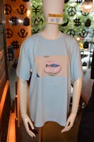 「ジョジョの奇妙な冒険 ダイヤモンドは砕けない × TOWER RECORDS T-shirts アクア・ネックレス」