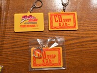 「『ジョジョの奇妙な冒険 ダイヤモンドは砕けない meets TOWER RECORDS』CD SHOP オスカーフェアー」でもらえるアクリルキーホルダー。