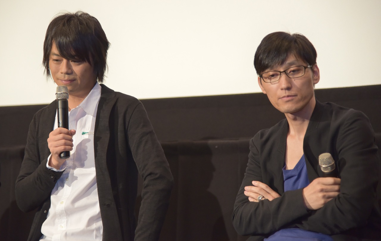 浪川大輔（左）と小池健監督。