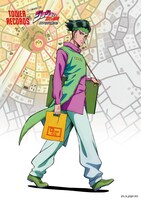 「『ジョジョの奇妙な冒険 ダイヤモンドは砕けない』meets TOWER RECORDS CAFE」のメインビジュアル。