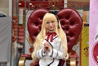 ペルシアに扮したコスプレイヤーの杏菜。