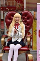 ペルシアに扮したコスプレイヤーの杏菜。