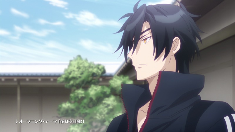 アニメ「刀剣乱舞-花丸-」の場面カット。