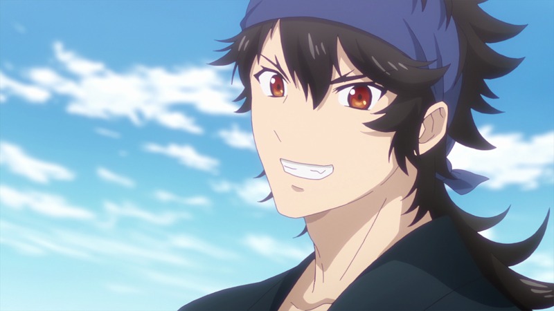 アニメ「刀剣乱舞-花丸-」の場面カット。