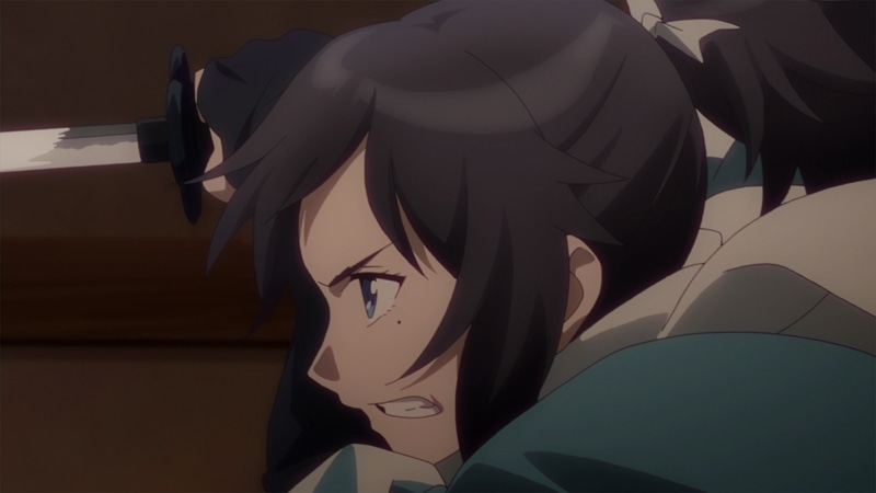 アニメ「刀剣乱舞-花丸-」の場面カット。