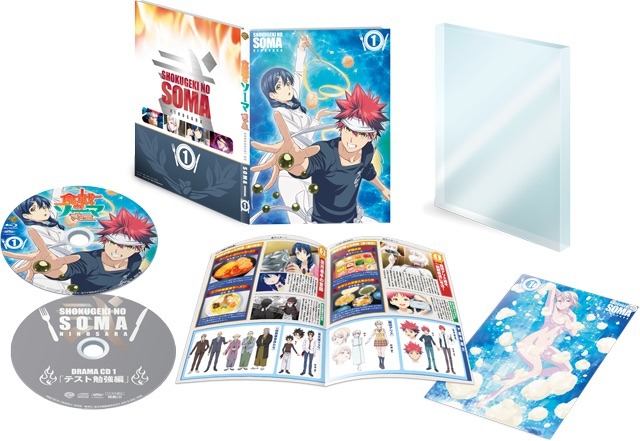 「食戟のソーマ 弐ノ皿」 Blu-ray 第1巻