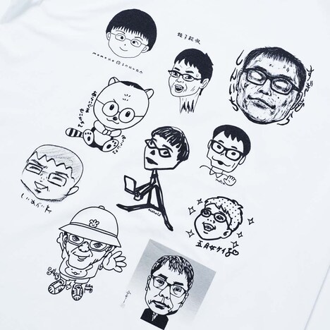 「十人十色せいこうイラストTシャツ」