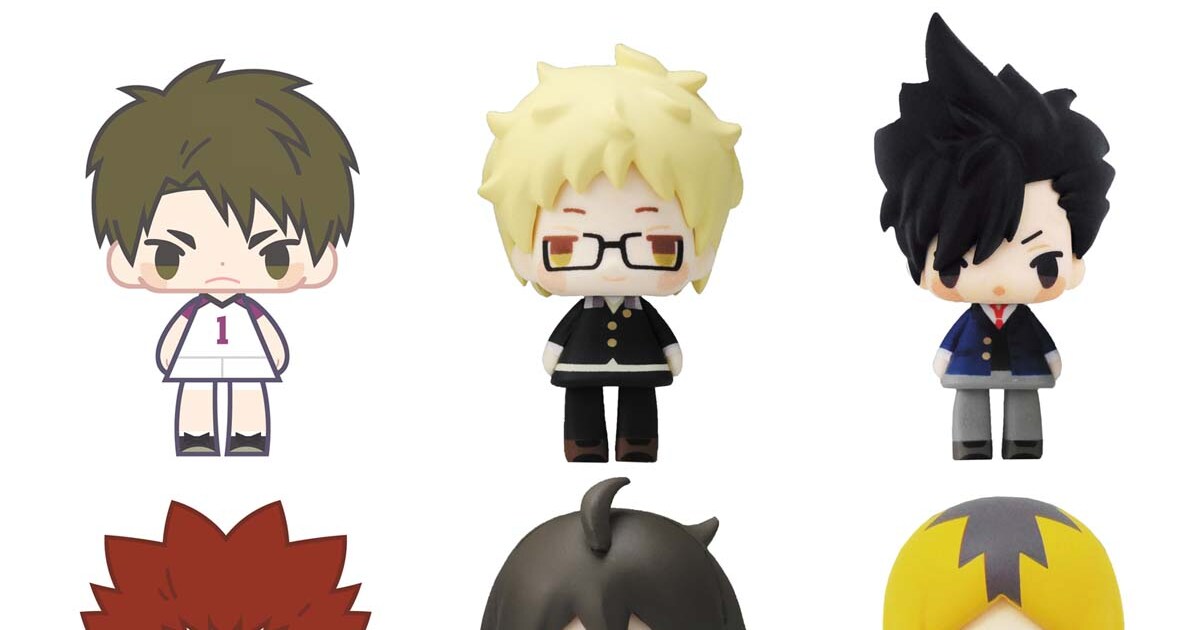 ハイキュー!!」こえだらいず新作に牛若や天童ら全6種、刀剣乱舞缶 
