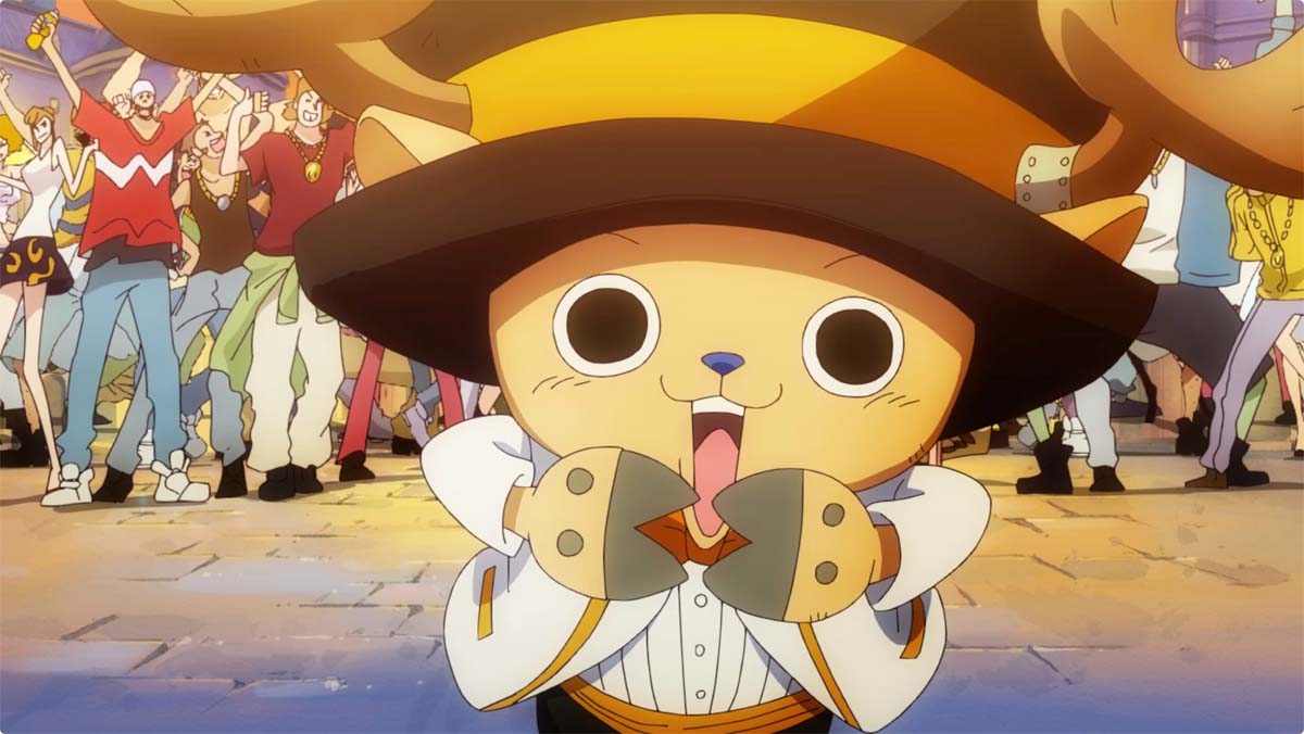 コラボCM「おいしさハジケる！ワンピースコラボ」編より。